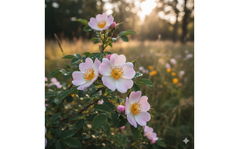 Wild Rose: Riscopri la Gioia di Vivere e la Vitalit&agrave; con il Fiore di Bach